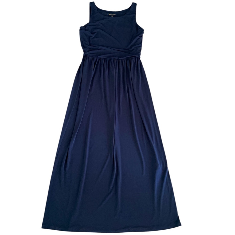 Brooks Brothers Navy Blue Maxi Dress